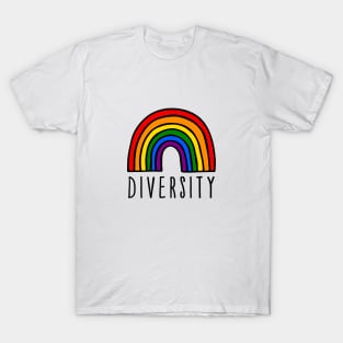 diversity rainbow T-Shirt